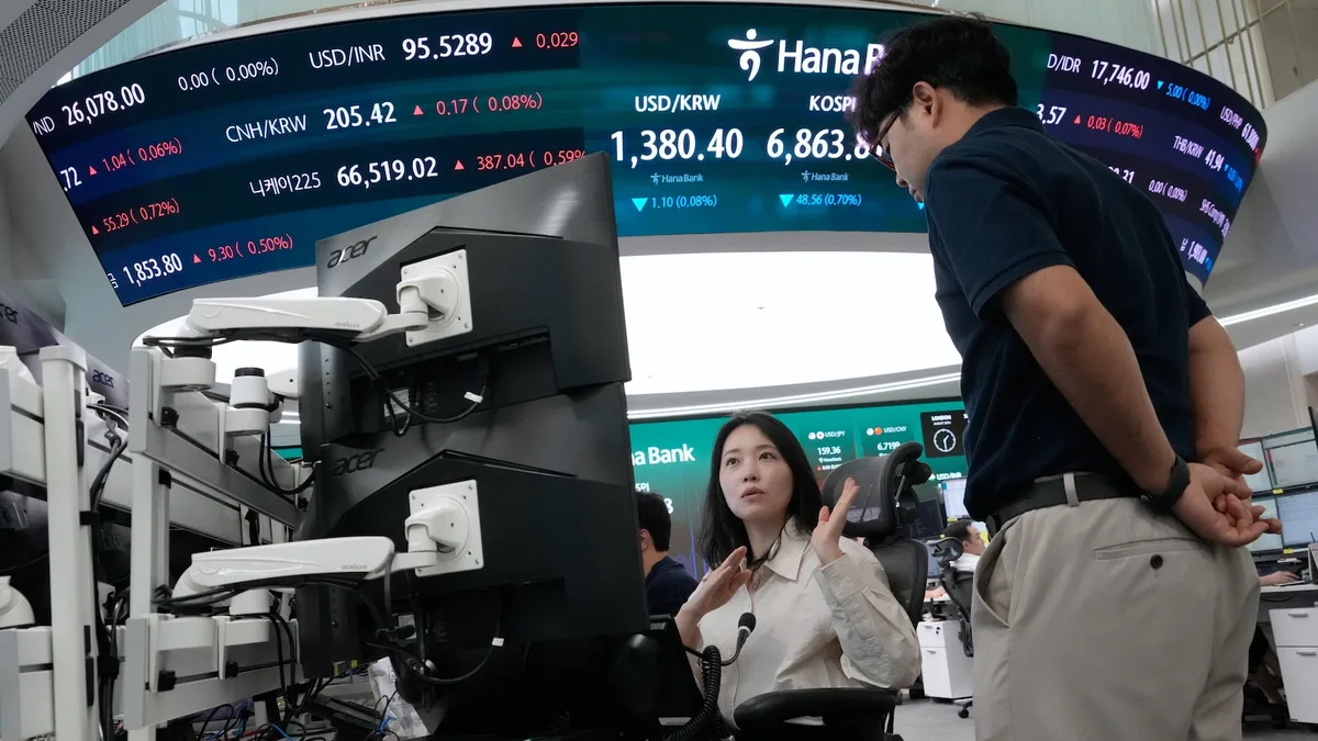 Asian shares mostly gain after upbeat results for Nvidia and others lift US stocks