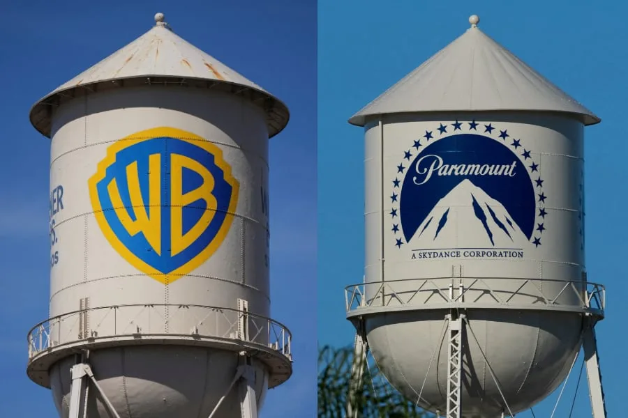 La fusión de Paramount y Warner Bros. podría costar 4.500 puestos de trabajo en producción en Los Ángeles