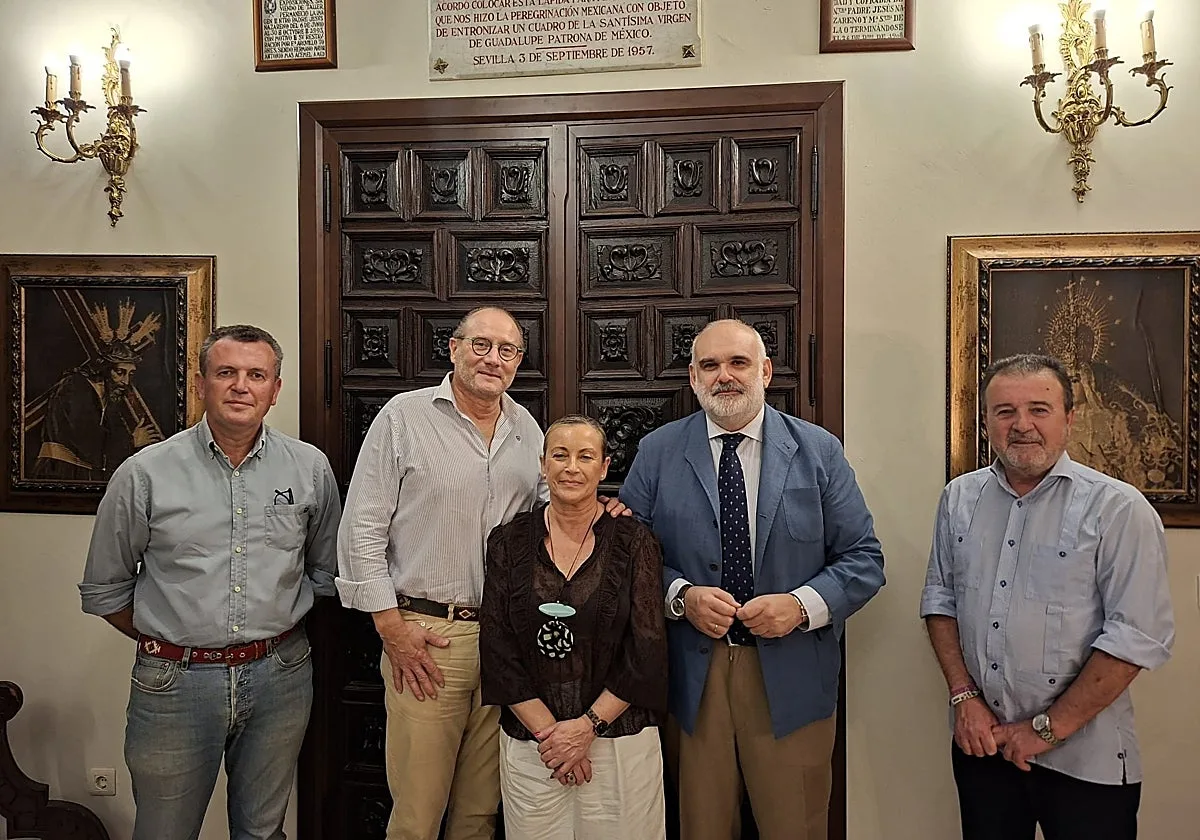 Jesús Rosado restaurará dos piezas textiles de gran valor para la hermandad de la O