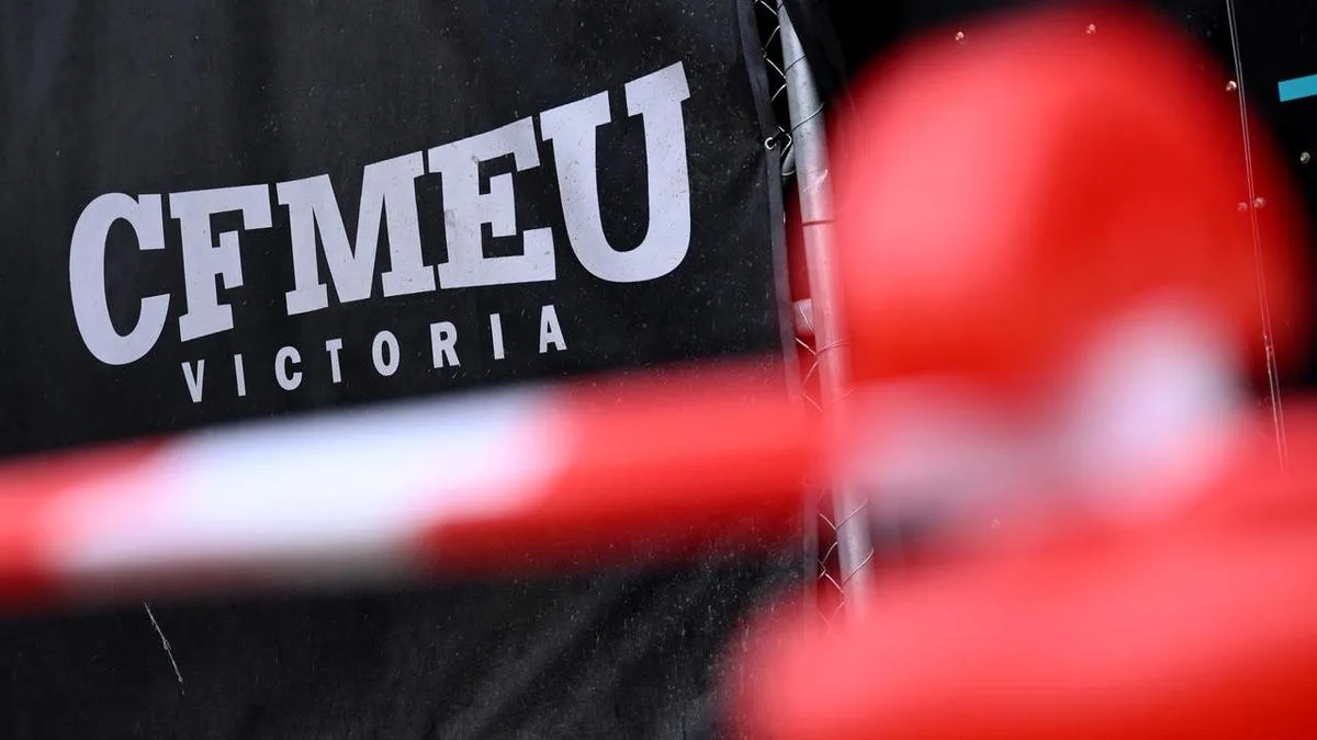 CFMEU headquarters raided, five arrested