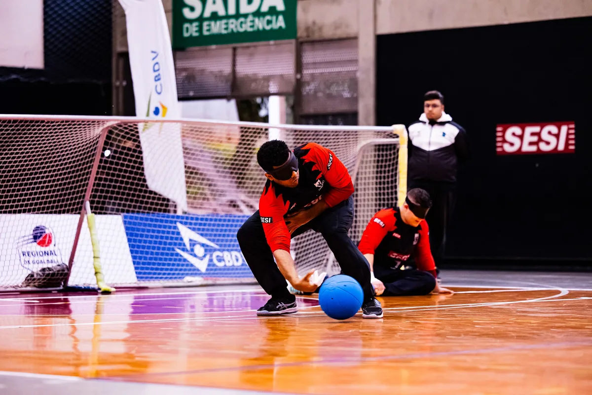 Equipes do Sesi Mogi estreiam na elite do Brasileiro de Goalball nesta quinta-feira