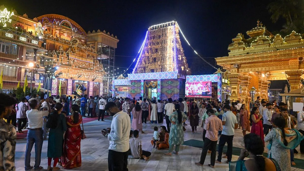 Navaratri celebrations at Kudroli Sri Gokarnanatha temple in Mangaluru Dasara