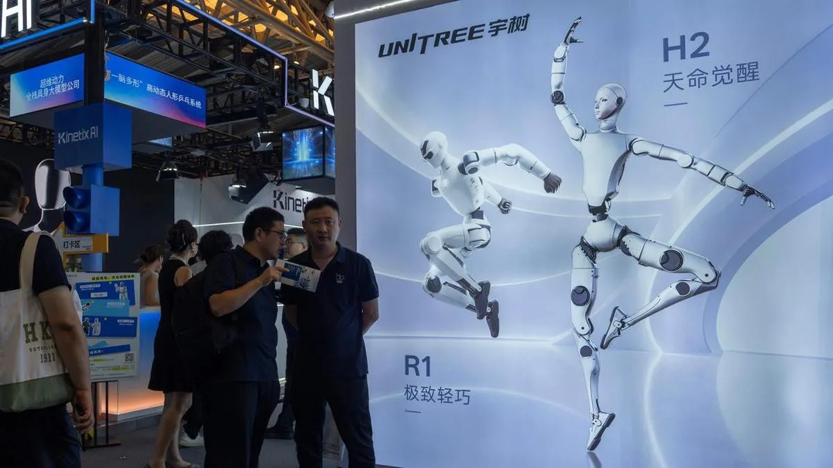 China robotics firm's shares soar 600 per cent on debut