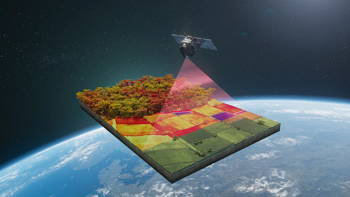 Hitze, Dürre, Krankheiten: Wie ein Satellit Stress von Pflanzen sichtbar machen soll