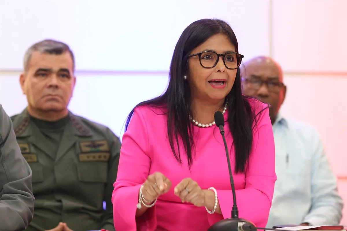 Delcy Rodríguez aseguró que Venezuela alcanzó su mayor producción petrolera desde febrero de 2019