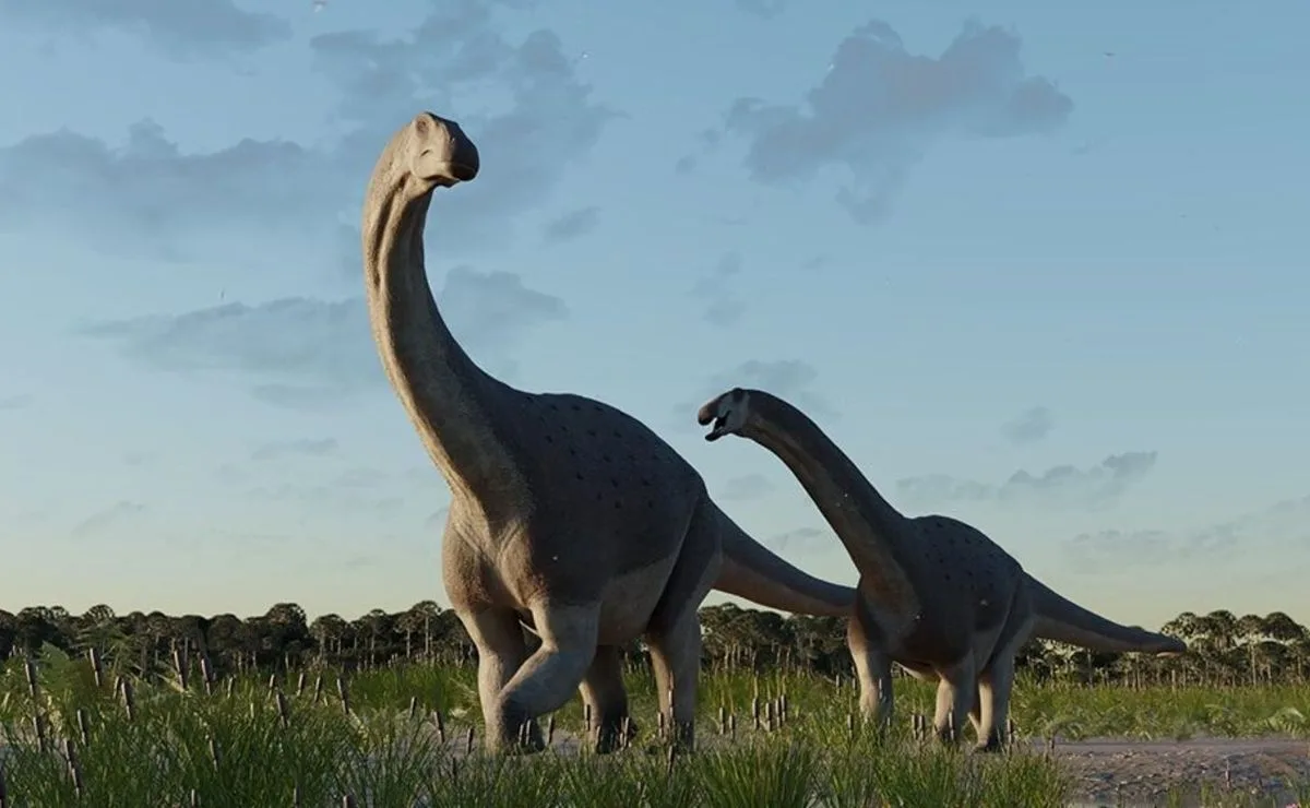Pesquisadores descobrem que dinossauro gigante colocava ovos em clima frio e contrariam o que se pensava sobre a espécie