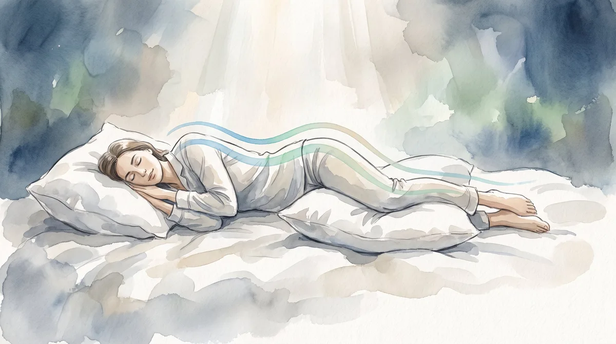 Dormir con una almohada entre las piernas: qué dice la evidencia sobre su efecto y para quién está recomendado