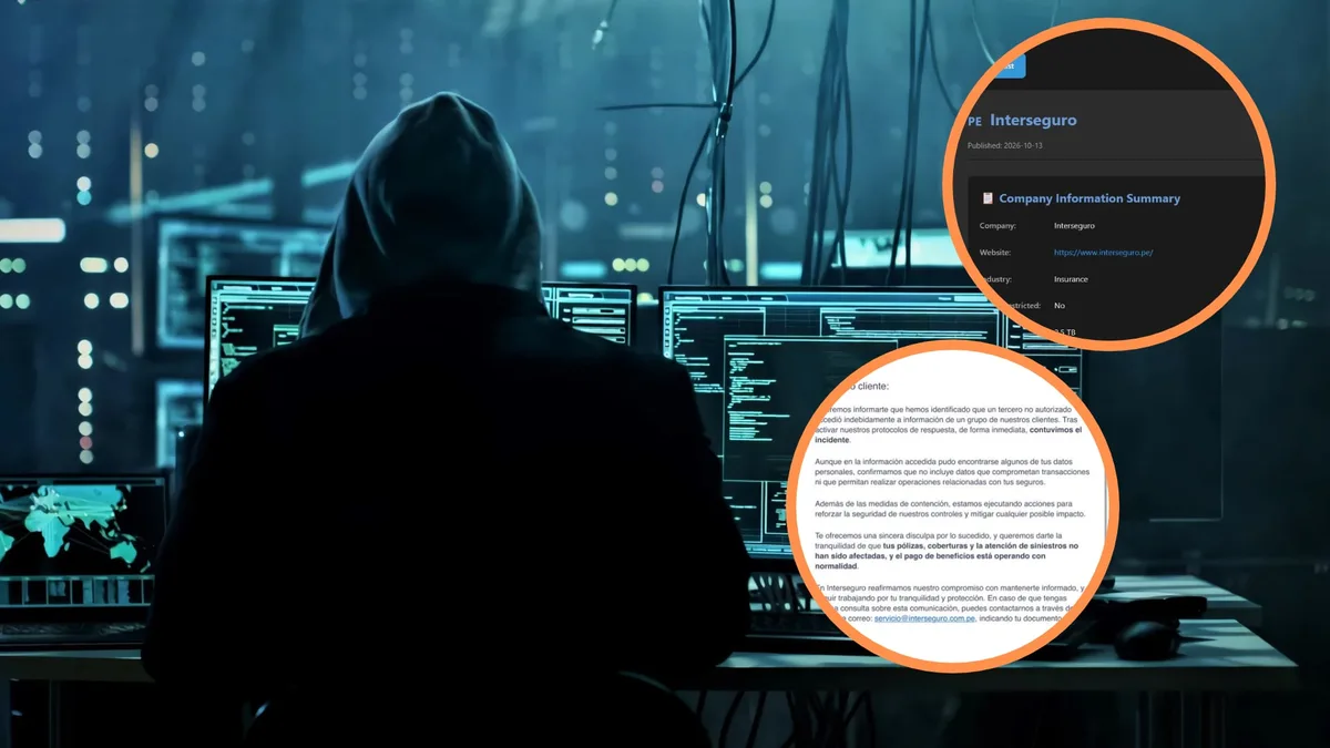 Interseguro enfrenta una alerta por presunta filtración de datos: reportan DNI, información financiera y archivos internos en la dark web