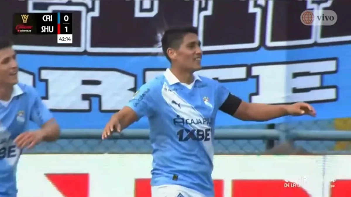 Gol de Irven Ávila con perfecta asistencia de Hernán Barcos en Sporting Cristal vs Sport Huancayo por cuartos de final de Copa de la Liga 2026