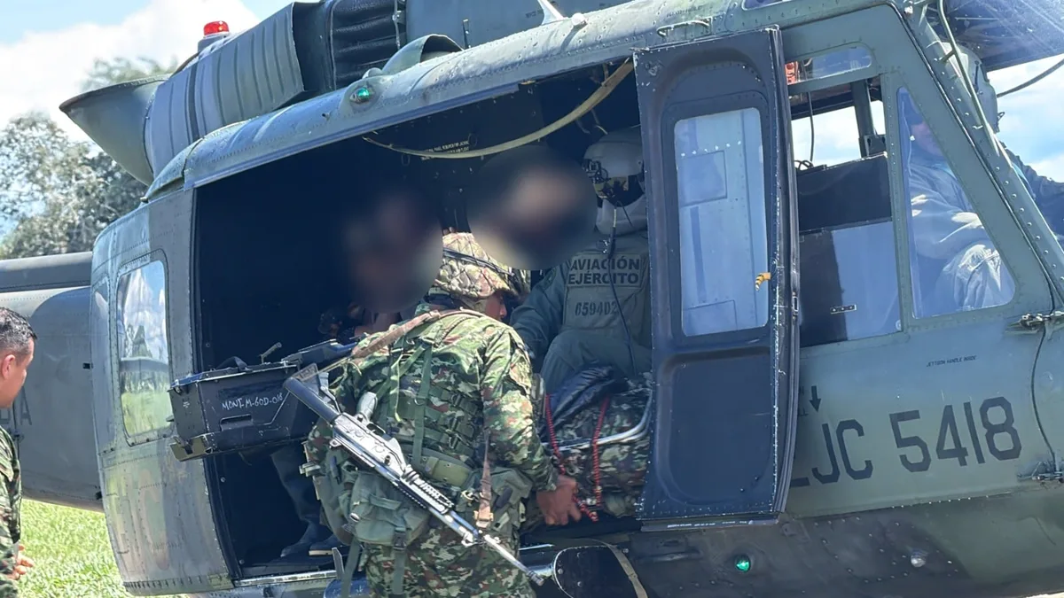 Operativo contra disidencias en Nariño dejó dos menores recuperados y la incautación de un arsenal de guerra