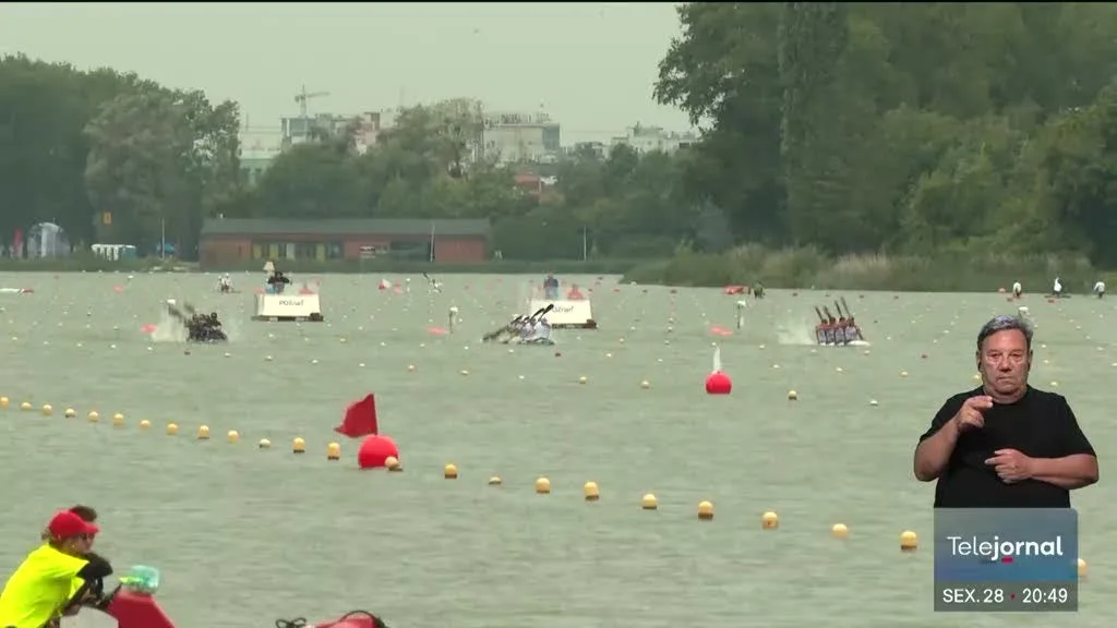 Mundiais de canoagem. Bronze para Portugal em K4 500