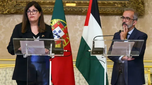 MNE palestiniana em Lisboa: "É tempo de acabar com a ocupação"