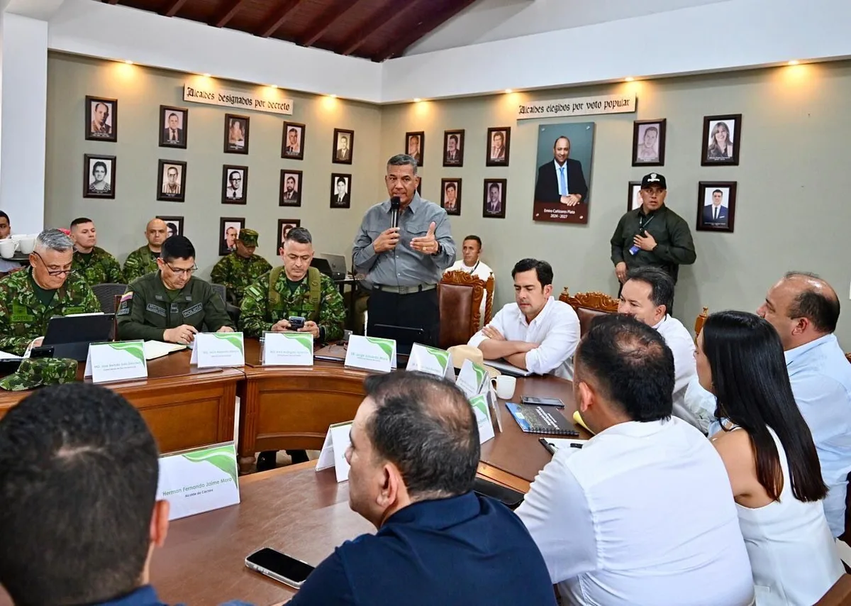 Gobierno realizó un consejo de seguridad en Ocaña por la situación de inseguridad en el Catatumbo: se tomaron estas decisiones