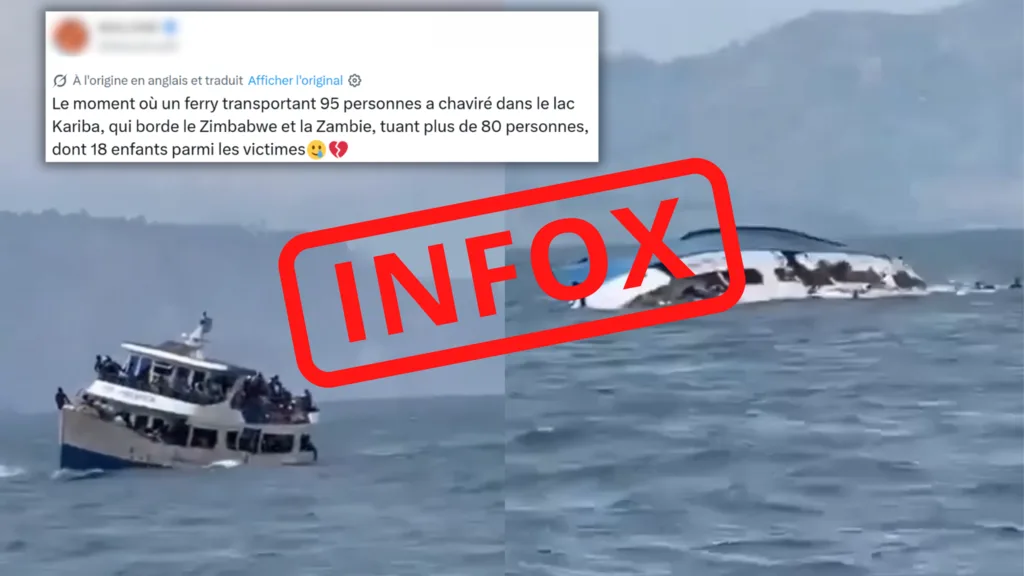 Zimbabwe: cette vidéo ne documente pas le naufrage mortel sur le lac Kariba