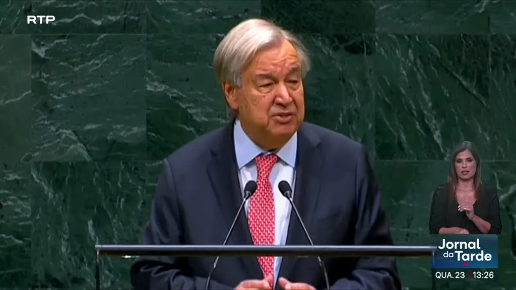 Guterres despede-se da Assembleia Geral da ONU com apelo à paz