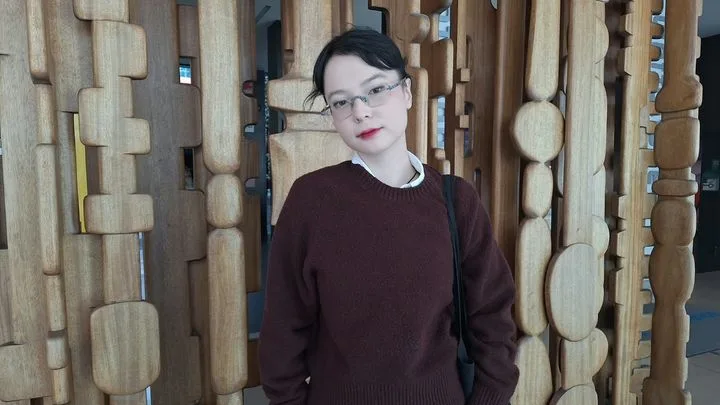Anna-Victoria Politkovskaïa, petite-fille de la journaliste Anna Politkovskaïa