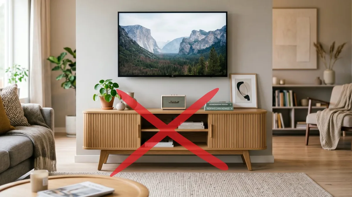 Los muebles de TV tradicionales pasaron de moda: la nueva tendencia para organizar el living sin cargarlo de más