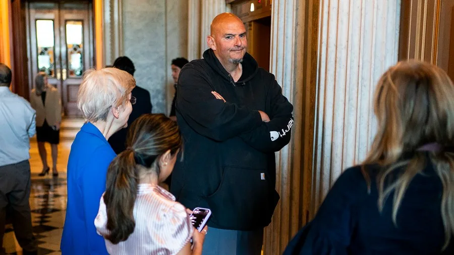 Fetterman attended retreat with Fox News executives in Montana