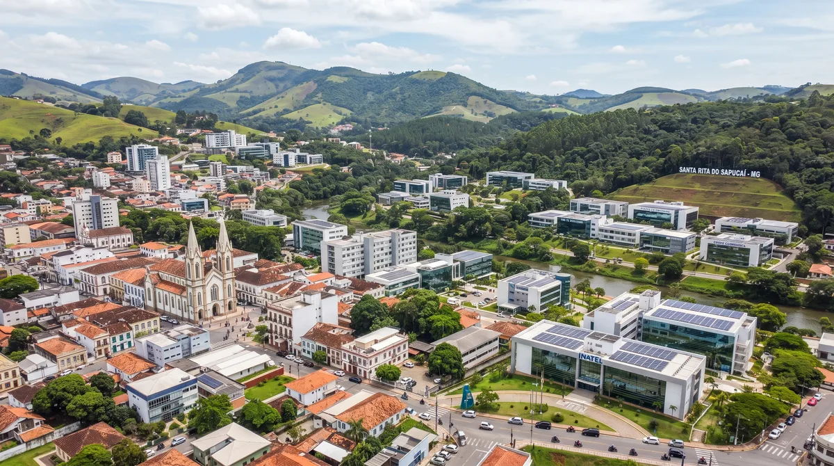 A cidade mineira conhecida como o Vale da Eletrônica por abrigar mais de 150 empresas focadas em inovação