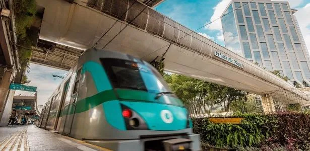 Linha 9-Esmeralda da ViaMobilidade tem lentidão por risco de deslizamento