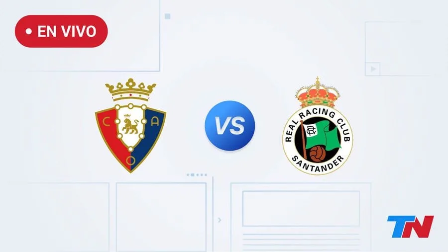 Osasuna vs Racing S. en vivo por la fecha 9 de La Liga de España: hora, dónde ver y formaciones