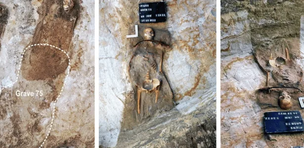 Jovem rica foi enterrada como 'vampira' com foice no pescoço há 400 anos