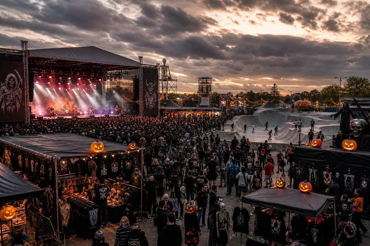 Ruido Joven llegará gratis a Chapultepec con merch de más de 120 bandas, música en vivo y temática de Halloween