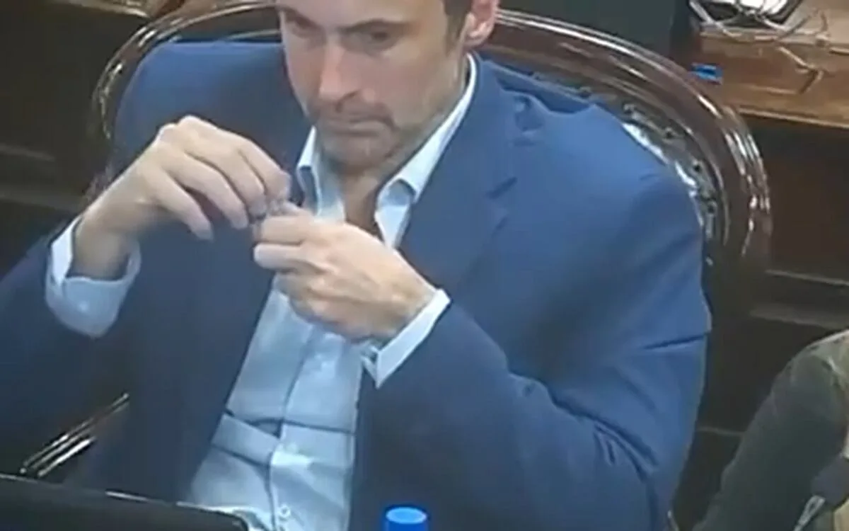 “La uso para rascarme el ombligo”: qué dijo el diputado acusado de drogarse en el recinto