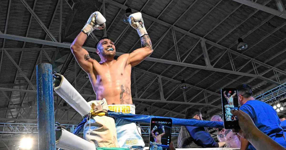 Christian Luis va por más tras conquistar el título argentino de boxeo: «Quiero ser campeón del mundo»
