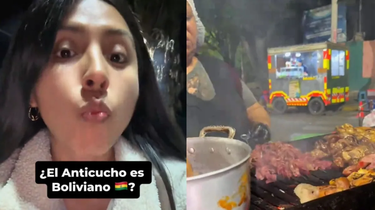 Usuarios peruanos responden en TikTok a una influencer que dice que el anticucho es “típico” de Bolivia
