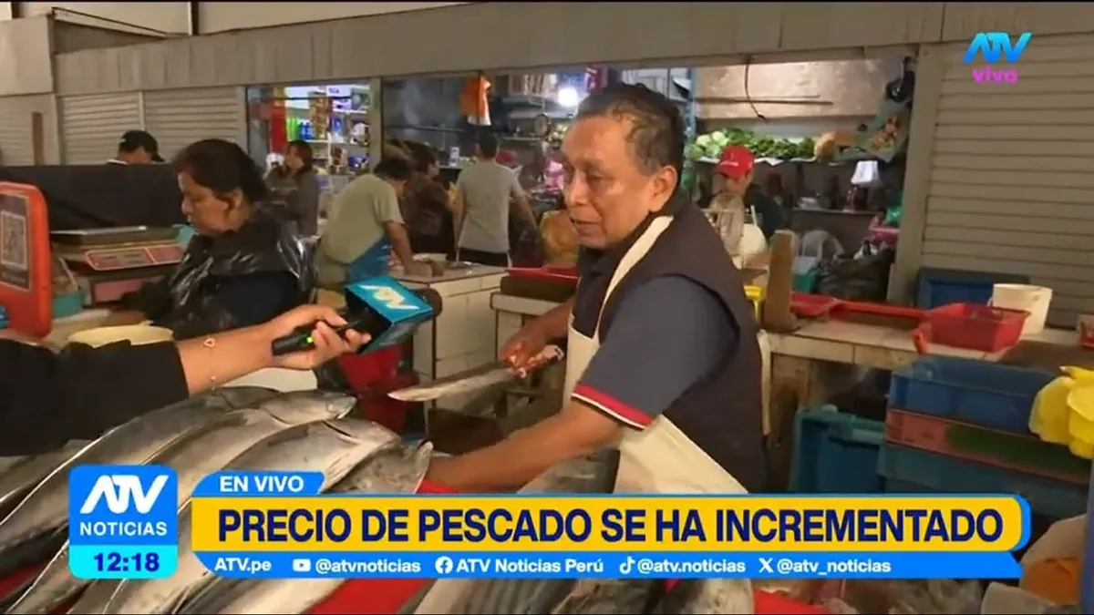 Escasez de pescado en el Callao: El bonito y el jurel suben hasta ocho soles por kilo en el Callao