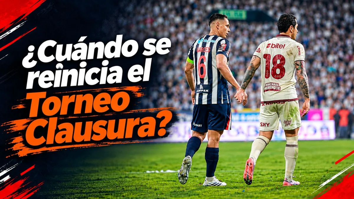 Liga 1 2026 tendrá un parón por amistosos FIFA tras fecha 10: ¿Cuándo se reinicia el Torneo Clausura?