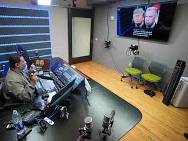 A Spanish-language radio show overflows with voters' frustration in Pennsylvania battleground