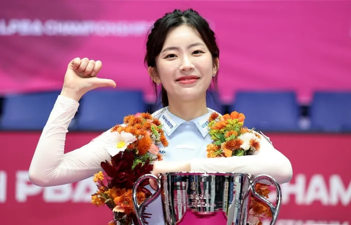 "'내가 해낼 수 있을까?' 싶었는데…" '미녀 스타' 정수빈, 데뷔 4년 만에 첫 번째 우승