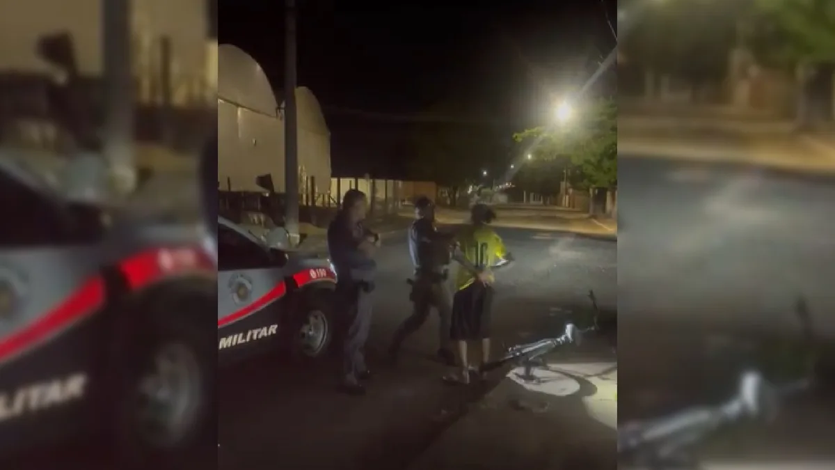 VÍDEO: PM dá tapa no rosto de homem durante abordagem em Itápolis
