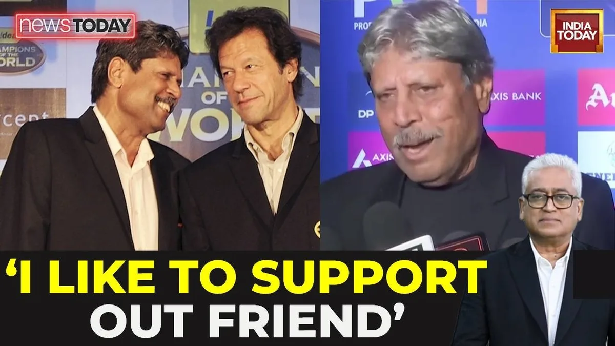 Kapil Dev: 'I like to support our friend' on Letter for Jailed Imran Khan