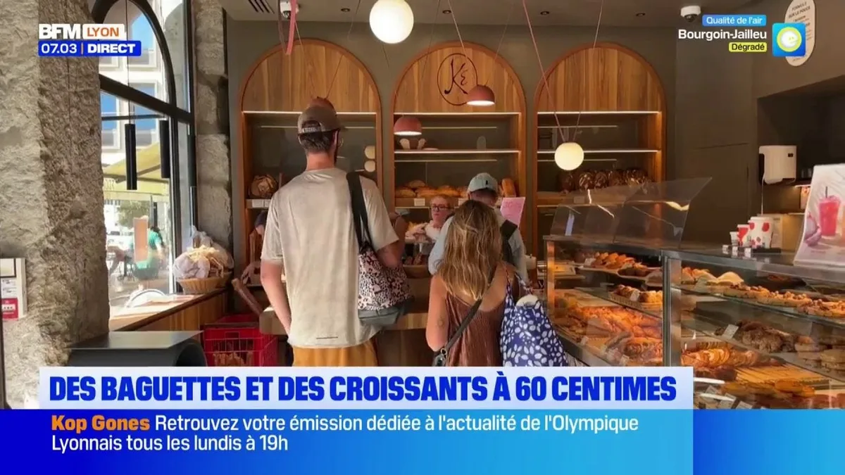 Des baguettes à 55 centimes et des croissants à 60 centimes pour les 30 ans de la boulangerie Kayser