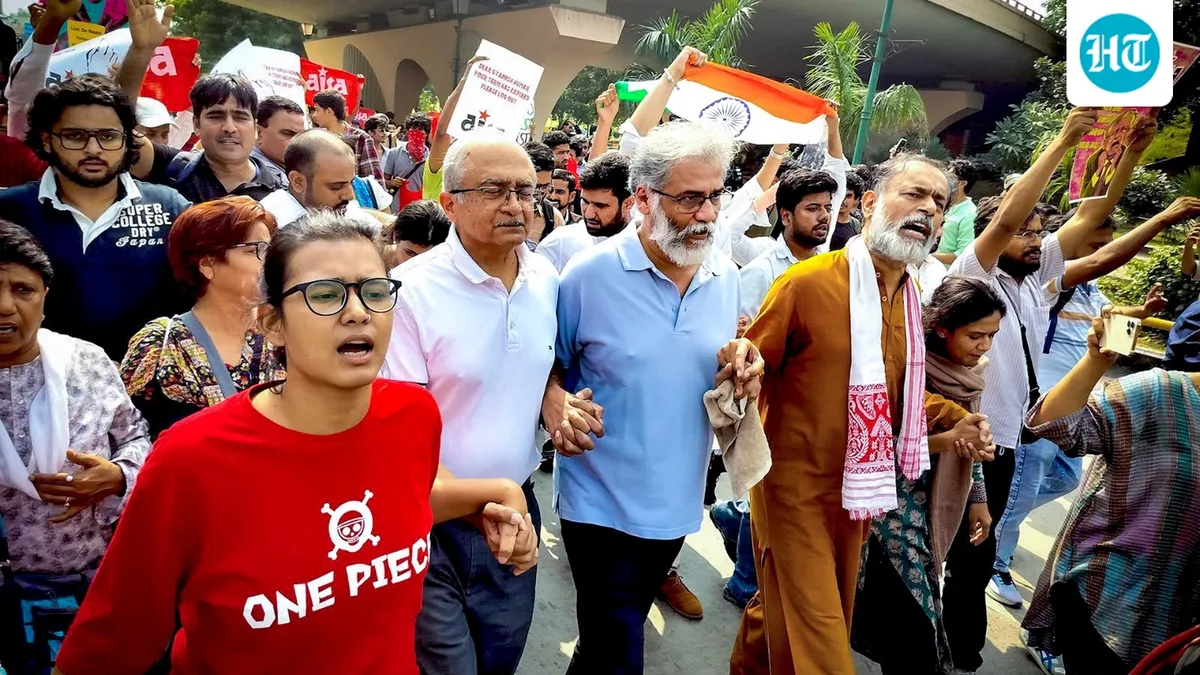 How an anime skull became Gen Z's protest symbol: What Neha Bora's red T-shirt means