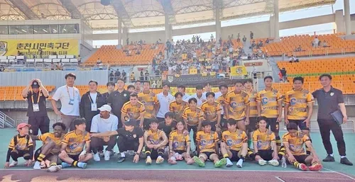 춘천시민축구단, K3 홈 관중 1위…작년 전체의 두 배 넘어