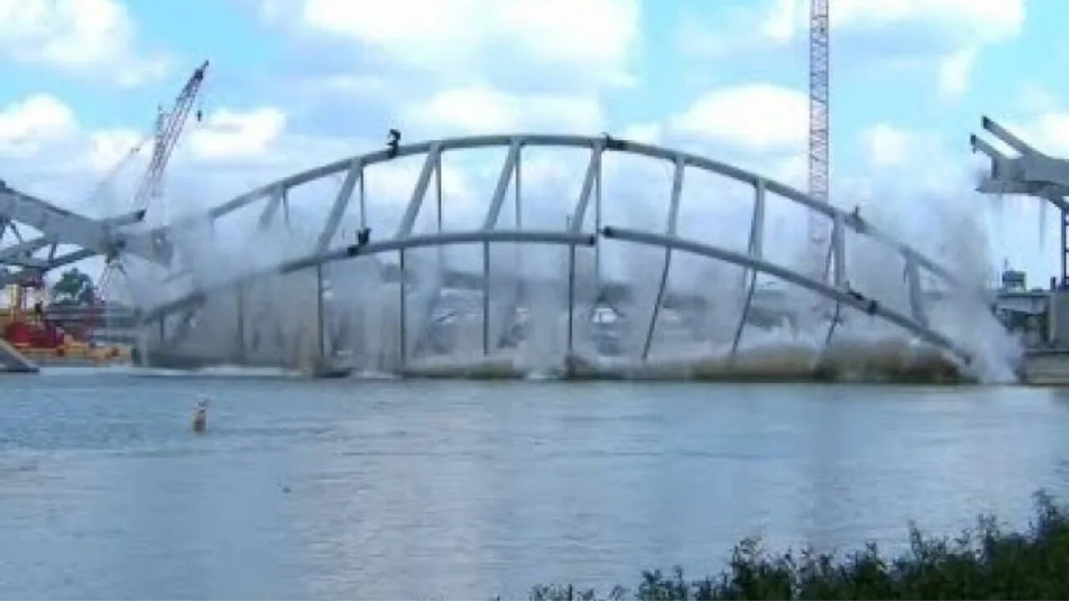 Arkansas tried to blow up a 93-year-old bridge, but it survived the blast in 2016