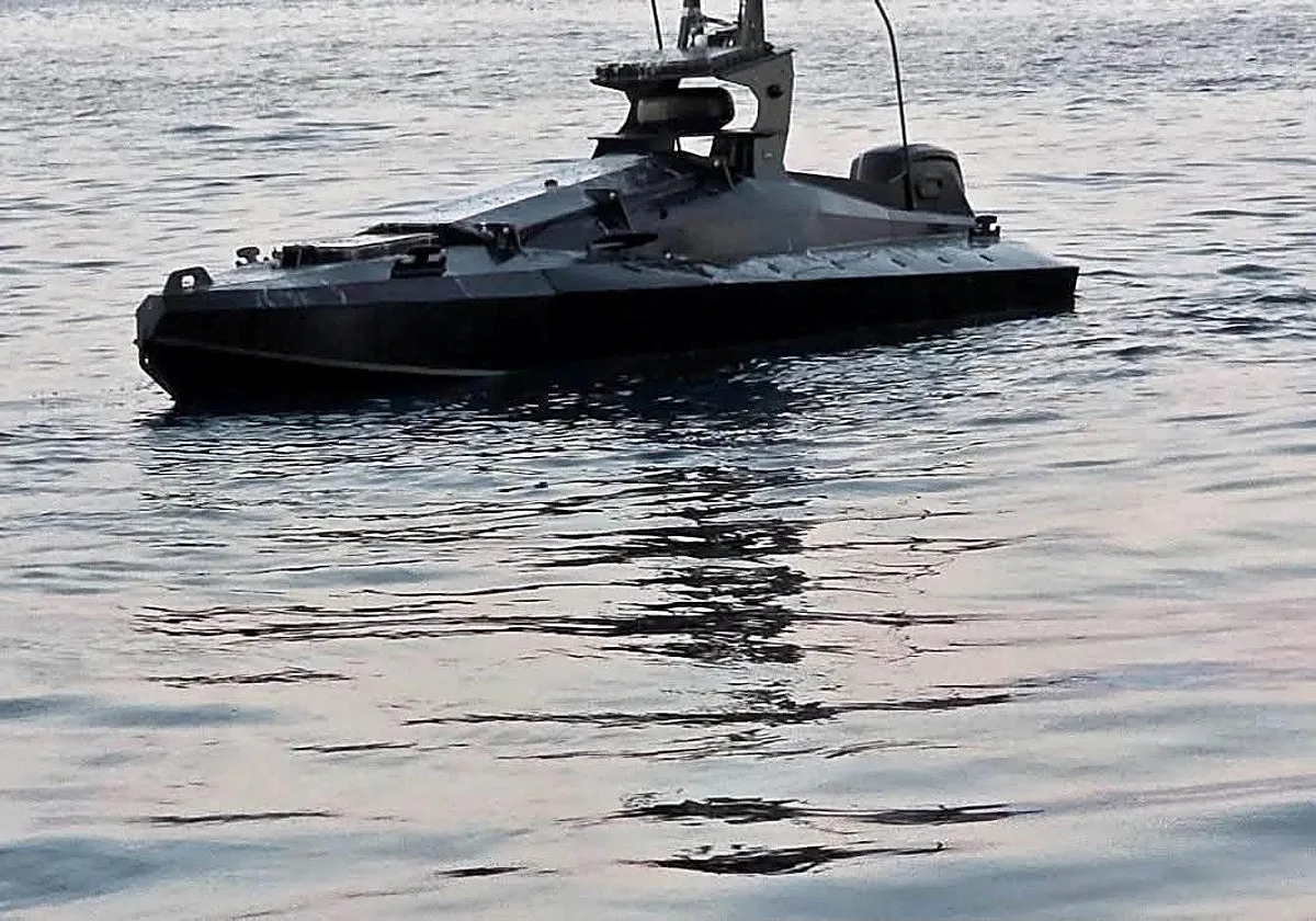 Cazas F-16 rumanos destruyen un dron que amenazaba una plataforma gasística