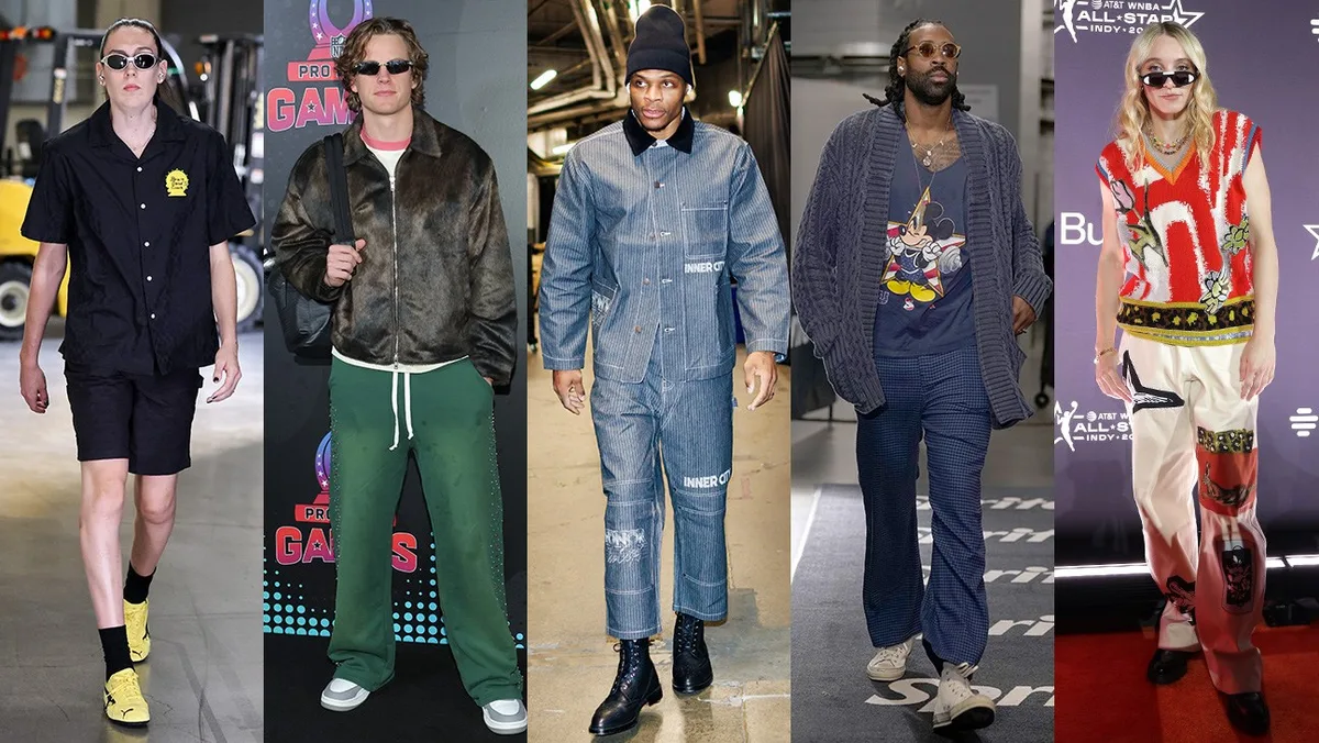 Don’t Wear Loud Versace If You’re on a Losing Streak: The New Codes of Sports Styling