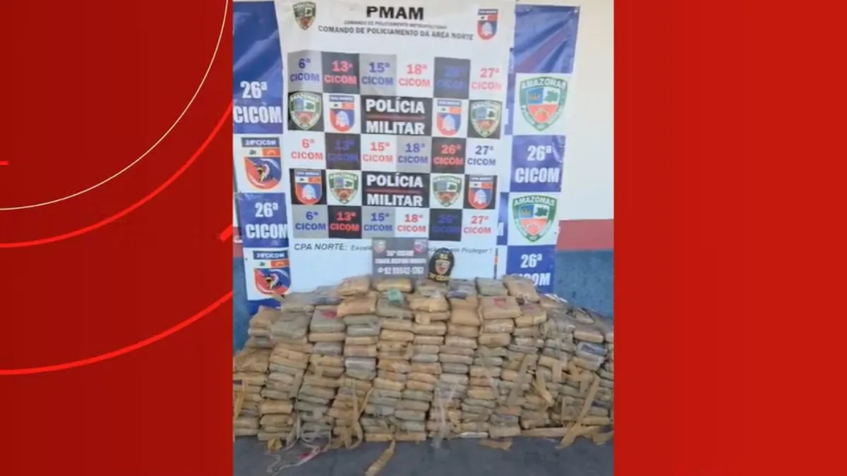 Polícia apreende mais de 300 tabletes de skunk enterrados em cova na Zona Norte de Manaus