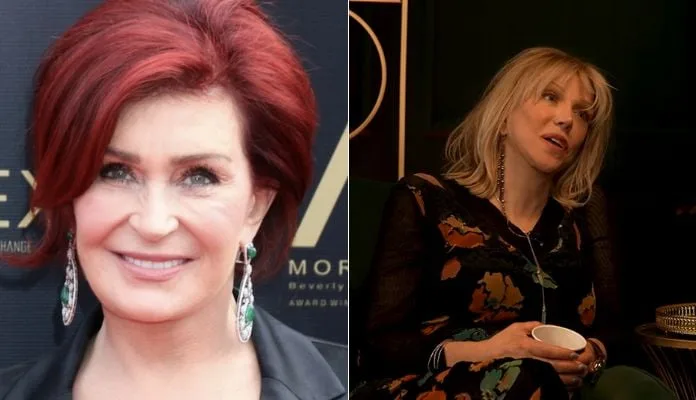 Sharon Osbourne chama Courtney Love de “velha vagabunda” durante evento