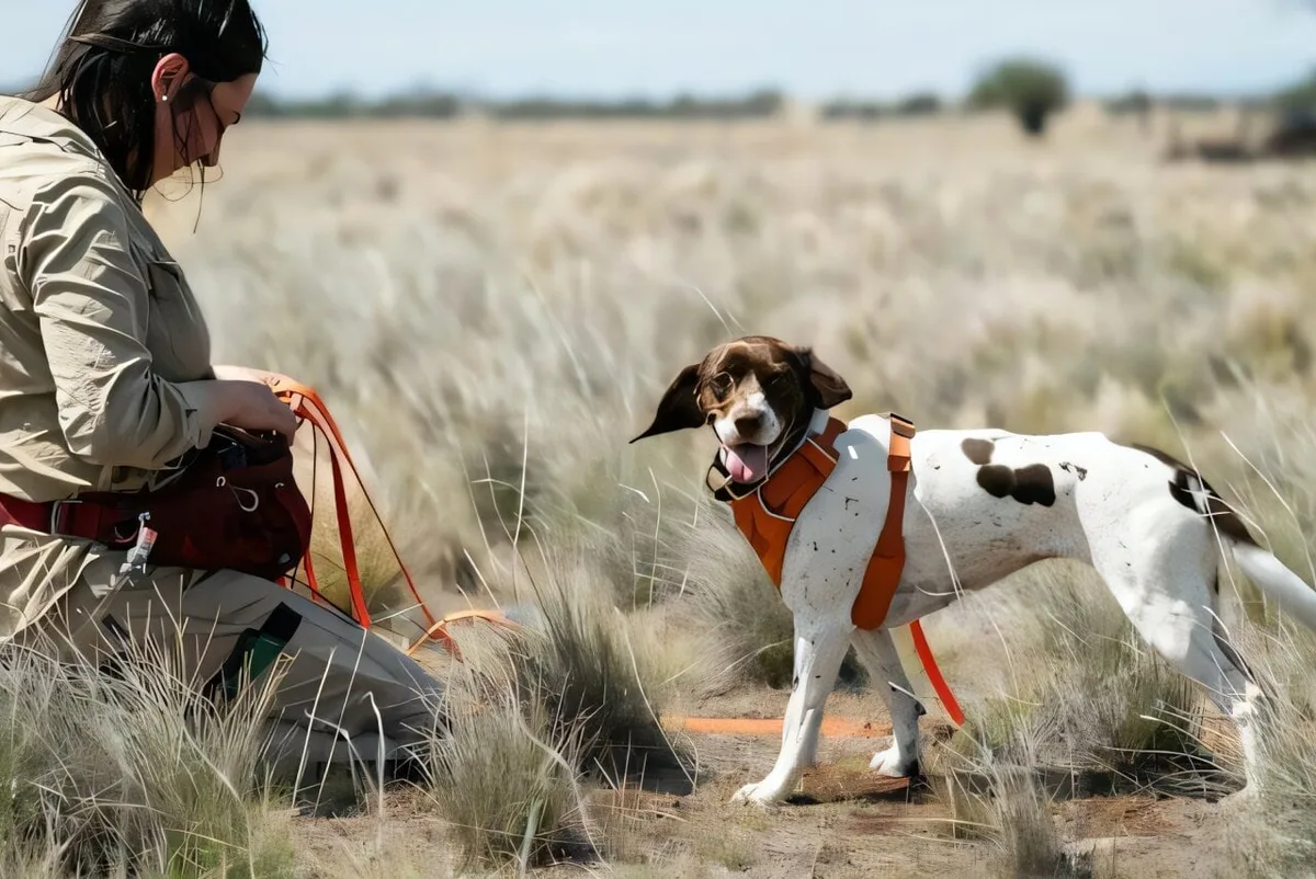 Sugar y Moss, los perros que buscan salvar a uno de los lagartos más amenazados de Australia