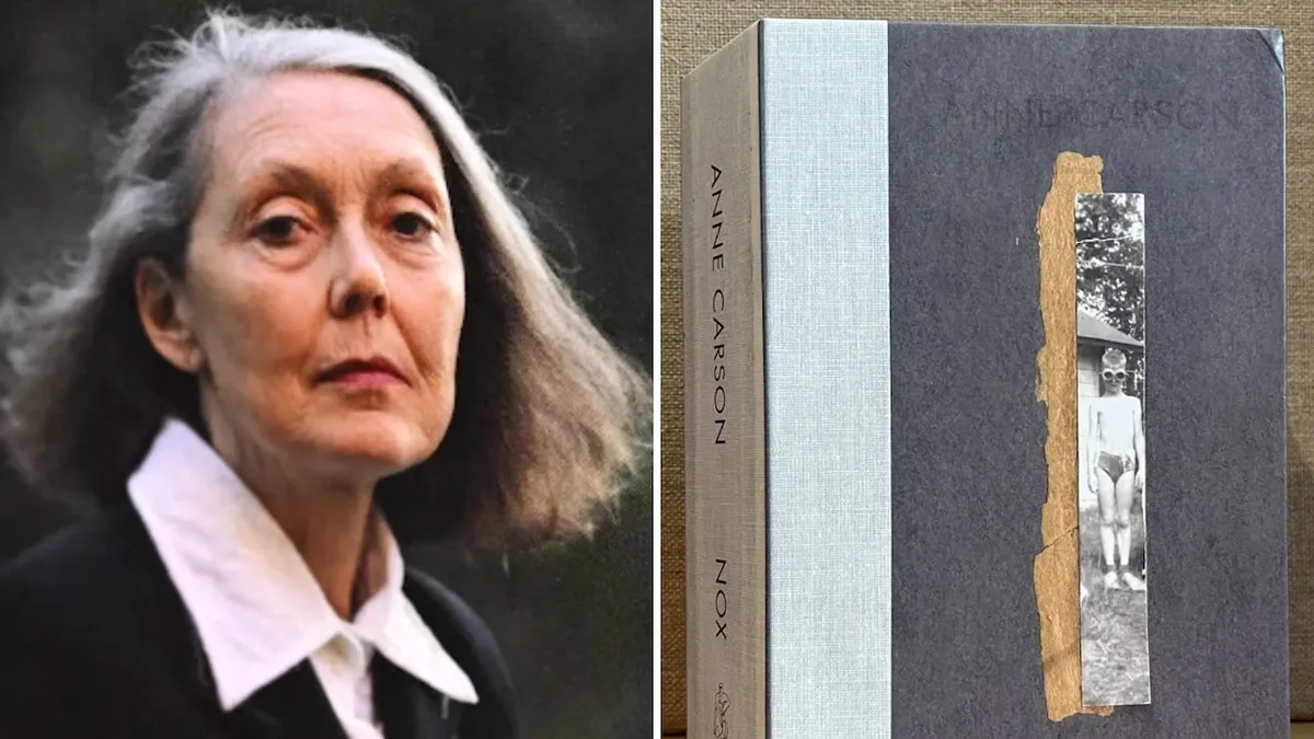 A Lost Brother, A Memoir Called 'Nox': Literature Nobel 2026 Winner Anne Carson's India Link