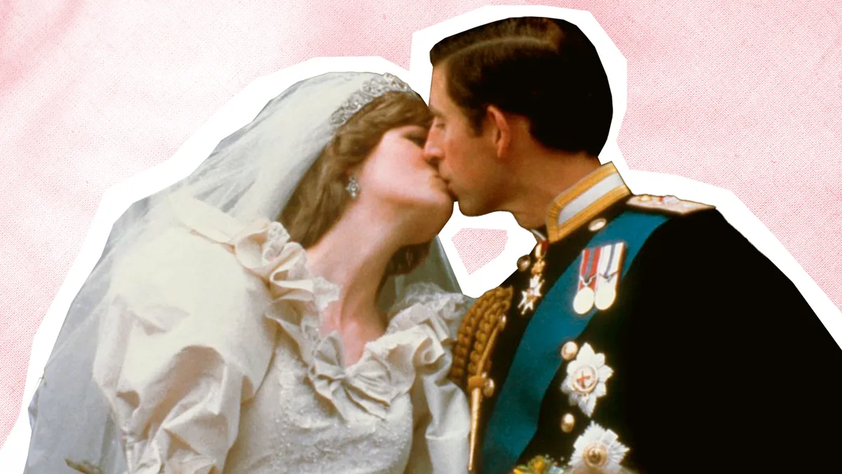 El beso fuera de protocolo de Diana de Gales y Carlos III que dio origen a una nueva tradición en las bodas reales