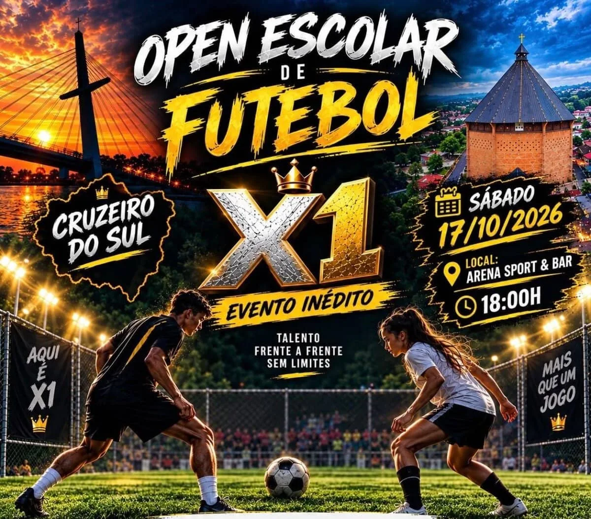 FADE promove etapa do Open Escolar de X1 em Cruzeiro do Sul