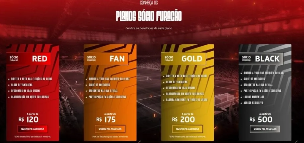 Athletico se aproxima de 32 mil sócios e faz promoção para reta final do Brasileirão