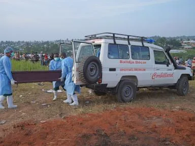 Congo's Ebola outbreak records one of its highest weekly death tolls yet